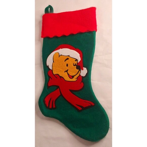 Disney's Winnie the Pooh Tigger Pair Cutout Christmas Stocking Set Holiday 17.5" - Picture 5 of 7
